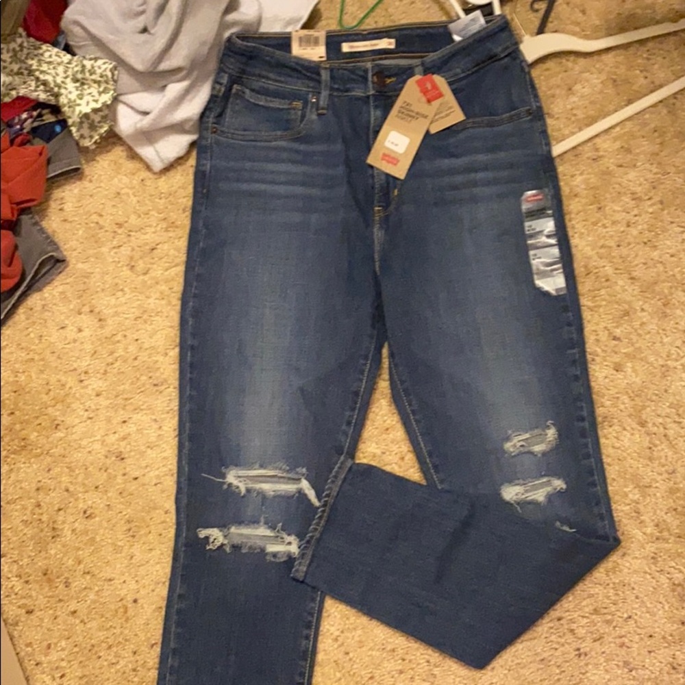 NWT Levi’s 721 High Rise Skinny Ankle